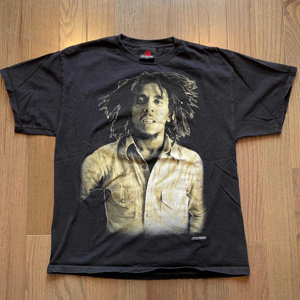 Bob Marley Zion Apparel tee shirt